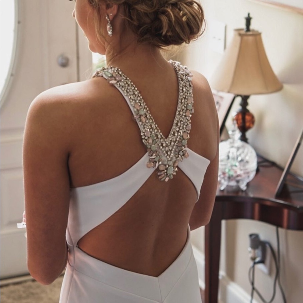 White Prom Dress